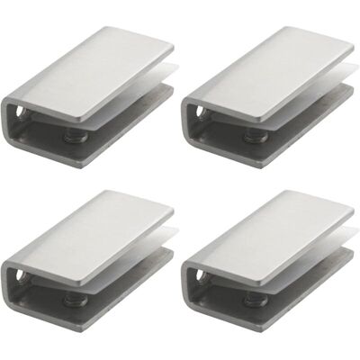 OEM Pince Verre Inox, 4 Pièces Support Etagere Verre, Pince Garde Corps Verre, Support Miroir 8-12mm, Fixation Miroir Mural, Pour Fenêtre De Main Courante Descalier De Balustrade - Publicité OEM Pince Verre Inox, 4 Pièces Support Etagere Verre, Pince Garde Corps Verre, Support Miroir 8-12mm, Fixation Miroir Mural, Pour Fenêtre De Main Courante Descalier De Balustrade - Publicité
