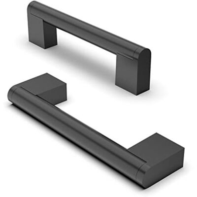 RICEEL 10 Pièces Poignée De Meuble, Distance De Trou De 224mm Poignées De Meubles En Acier Inoxydable Poignées De Placard Poignée D'Armoire De Cuisine-noir Mat - Publicité RICEEL 10 Pièces Poignée De Meuble, Distance De Trou De 224mm Poignées De Meubles En Acier Inoxydable Poignées De Placard Poignée D'Armoire De Cuisine-noir Mat - Publicité