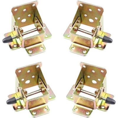 FANGMEDIA Pieds De Table Pliables (4 Pièces), Cadre De Support Pliable, Charnières Autobloquantes, Quincaillerie Pour Charnières Pliables Pour Établi, Pieds Pliables, Rallonge De Verrouillage Pliable - Publicité FANGMEDIA Pieds De Table Pliables (4 Pièces), Cadre De Support Pliable, Charnières Autobloquantes, Quincaillerie Pour Charnières Pliables Pour Établi, Pieds Pliables, Rallonge De Verrouillage Pliable - Publicité