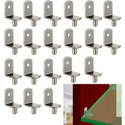 PELTOR 20 Pcs Taquet Etagere, Chevilles De Support D'Étagère, Support Etagere, Taquets Pour Étagères, Support Étagère Pour Armoire, Placard Étagère En Verre - Publicité PELTOR 20 Pcs Taquet Etagere, Chevilles De Support D'Étagère, Support Etagere, Taquets Pour Étagères, Support Étagère Pour Armoire, Placard Étagère En Verre - Publicité