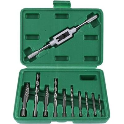 ABYSSE Extracteur De Vis Cassé,11pcs Kit D'Extracteur De Vis Extracteur De Vis Endommagé Extractor Set Pour L'Enlèvement De Vis Cassées Ou Endommagées Boulons Fastners Outil De Suppression - Publicité ABYSSE Extracteur De Vis Cassé,11pcs Kit D'Extracteur De Vis Extracteur De Vis Endommagé Extractor Set Pour L'Enlèvement De Vis Cassées Ou Endommagées Boulons Fastners Outil De Suppression - Publicité