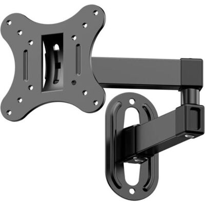 ABYSSE Support Tv Mural 14 À 27 Pouces Ecran Pc,orientable Et Inclinable,vesa 75x75mm / 100x100mm Jusqu'à 10 Kg,universel 17 19 21 24 Pouces Support Mural Tv,support De Moniteur - Publicité ABYSSE Support Tv Mural 14 À 27 Pouces Ecran Pc,orientable Et Inclinable,vesa 75x75mm / 100x100mm Jusqu'à 10 Kg,universel 17 19 21 24 Pouces Support Mural Tv,support De Moniteur - Publicité