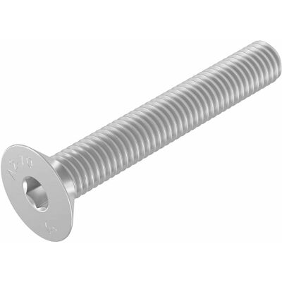 MOXIE Vis À Tête Fraisée M6 X 40 Mm, Acier Inoxydable 304, Din 7991 / Iso 10642, À Six Pans Creux, 20 Pièces - Publicité MOXIE Vis À Tête Fraisée M6 X 40 Mm, Acier Inoxydable 304, Din 7991 / Iso 10642, À Six Pans Creux, 20 Pièces - Publicité
