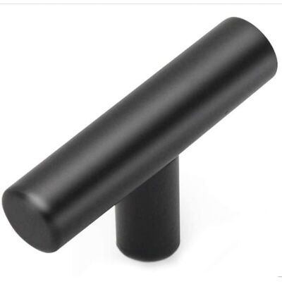 IRISFR Lntyq Ensemble De 5 Boutons D'Armoire En Acier Inoxydable 2 "à Trou Unique, Boutons De Tiroir Noir Mat, Boutons D'Armoire Et Poignées De Tiroir - Publicité IRISFR Lntyq Ensemble De 5 Boutons D'Armoire En Acier Inoxydable 2 "à Trou Unique, Boutons De Tiroir Noir Mat, Boutons D'Armoire Et Poignées De Tiroir - Publicité