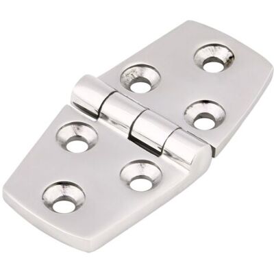 ABYSSE Charnière De Porte Affleurante En Acier Inoxydable Pour Porte De Cabine De Bateau Marin 76 X 38 Mm - Publicité ABYSSE Charnière De Porte Affleurante En Acier Inoxydable Pour Porte De Cabine De Bateau Marin 76 X 38 Mm - Publicité