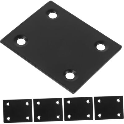 BLEOSAN 5pièces Lot De Équerres De Renfort Pour Bois Plaque Droite De Support Équerre Plate Pour Fixation Et Assemblage - Publicité BLEOSAN 5pièces Lot De Équerres De Renfort Pour Bois Plaque Droite De Support Équerre Plate Pour Fixation Et Assemblage - Publicité