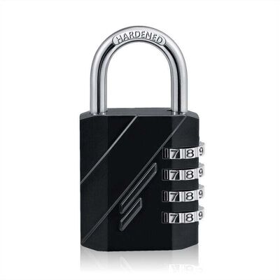 PELTOR Cadenas À Combinaison À 4 Digit,serrure Combinée,cadena A Code Pour Casier Vestiaire Sport Pour Gymnase, École, Portail, Hangar, Garage, Rangement - Publicité PELTOR Cadenas À Combinaison À 4 Digit,serrure Combinée,cadena A Code Pour Casier Vestiaire Sport Pour Gymnase, École, Portail, Hangar, Garage, Rangement - Publicité