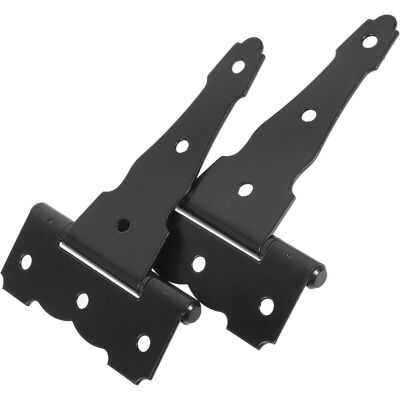 PUNNYB De Porte De Grange 5 Pouces Noir Mat Kit De 2 Charnières - Publicité PUNNYB De Porte De Grange 5 Pouces Noir Mat Kit De 2 Charnières - Publicité