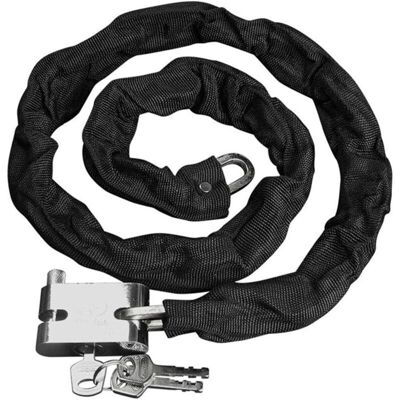 ENOWELIR Chaîne Antivol Robuste Pour Vélo Et Trottinette Électrique – Cadenas À Clé Haute Sécurité, Résistant Aux Coupes, 120 Cm - Publicité ENOWELIR Chaîne Antivol Robuste Pour Vélo Et Trottinette Électrique – Cadenas À Clé Haute Sécurité, Résistant Aux Coupes, 120 Cm - Publicité
