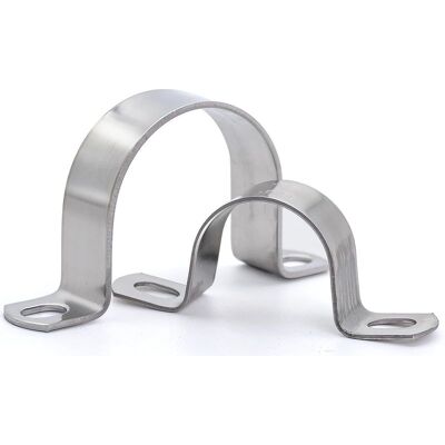 Vision Colliers De Serrage En U, Robustes, Diamètre 40 Mm, Acier Inoxydable, Lot De 10 - Publicité Vision Colliers De Serrage En U, Robustes, Diamètre 40 Mm, Acier Inoxydable, Lot De 10 - Publicité
