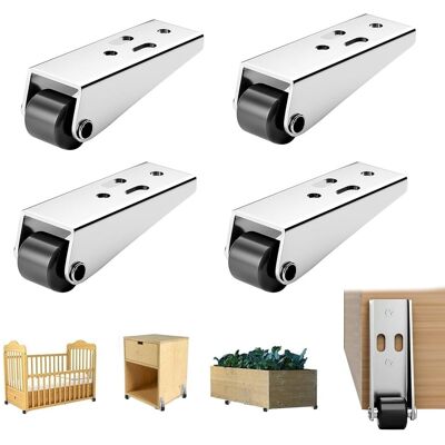 Generic 4pcs Roues Pour Déplacer Des Meubles, Universelles Mini Fixes Avec Vis Incluses Pour Ustensiles De Cuisine, Appareils Ménagers Et Petits Meubles - Publicité Generic 4pcs Roues Pour Déplacer Des Meubles, Universelles Mini Fixes Avec Vis Incluses Pour Ustensiles De Cuisine, Appareils Ménagers Et Petits Meubles - Publicité