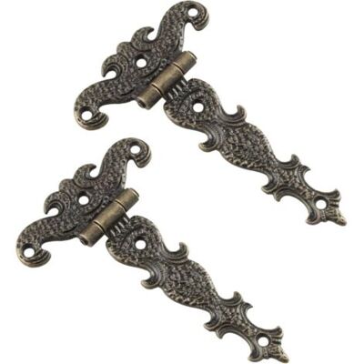 Bunthaus Lntyq Charnières En Bronze Antiques, Connecteurs Rétro, Charnières Décoratives En Bronze, Charnières Décoratives En Bronze Vintage, 4 Pièces, 69 Mm - Publicité Bunthaus Lntyq Charnières En Bronze Antiques, Connecteurs Rétro, Charnières Décoratives En Bronze, Charnières Décoratives En Bronze Vintage, 4 Pièces, 69 Mm - Publicité