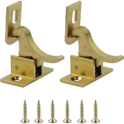 Vision Serrure De Porte À Angle Droit À 90 Degrés - Lot De 4 Loquets Coulissants Avec Vis Pour Portes Et Fenêtres De Toilettes, Quincaillerie Pour Tous Types De Portes Intérieures. Publicité Vision Serrure De Porte À Angle Droit À 90 Degrés - Lot De 4 Loquets Coulissants Avec Vis Pour Portes Et Fenêtres De Toilettes, Quincaillerie Pour Tous Types De Portes Intérieures. Publicité