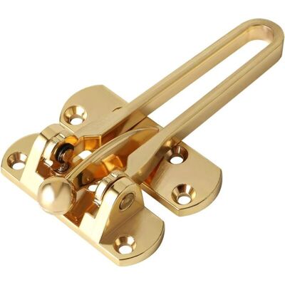 XISRENS Verrouillage Des Portes Secondaires, Chaînes De Porte De Sécurité, Verrou De Porte Coulissante, Acier Inoxydable Barre Pivotante, Serrure De Porte De Sécurité, Doré - Publicité XISRENS Verrouillage Des Portes Secondaires, Chaînes De Porte De Sécurité, Verrou De Porte Coulissante, Acier Inoxydable Barre Pivotante, Serrure De Porte De Sécurité, Doré - Publicité