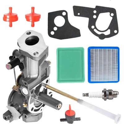 Scotch Aiperq – Carburateur De Rechange Pour Moteurs Briggs & Stratton 5hp 5,5hp – Kit Complet Avec Filtre À Air Et Joints – Remplacement Rapide Et Efficace - Publicité Scotch Aiperq – Carburateur De Rechange Pour Moteurs Briggs & Stratton 5hp 5,5hp – Kit Complet Avec Filtre À Air Et Joints – Remplacement Rapide Et Efficace - Publicité