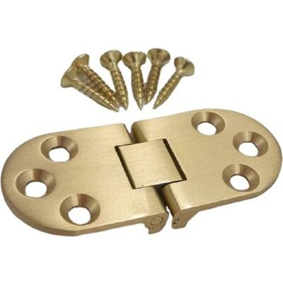 Bunthaus Charnières En Laiton Avec Vis Pour Table Pliante Cabinet Porte Meubles - Publicité Bunthaus Charnières En Laiton Avec Vis Pour Table Pliante Cabinet Porte Meubles - Publicité