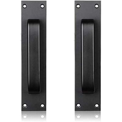ABYSSE (noir) Poignée De Porte En Alliage D'Aluminium À Poignée De Porte En Aluminium De Verre Montée Sur Verre Et En Plastique De Cuisine - Publicité ABYSSE (noir) Poignée De Porte En Alliage D'Aluminium À Poignée De Porte En Aluminium De Verre Montée Sur Verre Et En Plastique De Cuisine - Publicité