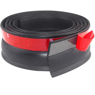 OEM Joint De Porte De Garage Universel 3m - Bande D'Étanchéité En Caoutchouc Avec Clous Pour Seuil - Isolation Coupe-froid, Anti-vent Et Poussière - Publicité OEM Joint De Porte De Garage Universel 3m - Bande D'Étanchéité En Caoutchouc Avec Clous Pour Seuil - Isolation Coupe-froid, Anti-vent Et Poussière - Publicité