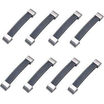 ABYSSE 8pcs Poignée De Cabinet Poignées De Porte De Tiroir,poignée De Cabinet Doux En Cuir Pu Pour Portes Armoires Armoires Valise,128mm - Publicité ABYSSE 8pcs Poignée De Cabinet Poignées De Porte De Tiroir,poignée De Cabinet Doux En Cuir Pu Pour Portes Armoires Armoires Valise,128mm - Publicité
