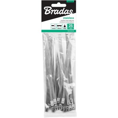 Collier De Serrage Bradas Ts1446520 Acier Galvanisé 520 Mm - Publicité Collier De Serrage Bradas Ts1446520 Acier Galvanisé 520 Mm - Publicité