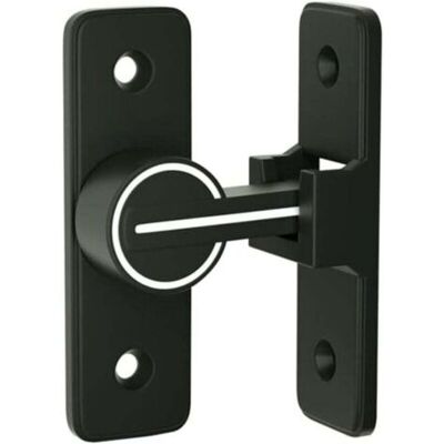 ABYSSE Verrou Serrure De Fermeture Porte Interieure Coulissante De Lumineux, 90° Loquet De Crochet A Porte Bascule, Boulon De Verrouillage De Boucle Moraillon Antivol, Pour Porte, Fenêtre - Publicité ABYSSE Verrou Serrure De Fermeture Porte Interieure Coulissante De Lumineux, 90° Loquet De Crochet A Porte Bascule, Boulon De Verrouillage De Boucle Moraillon Antivol, Pour Porte, Fenêtre - Publicité