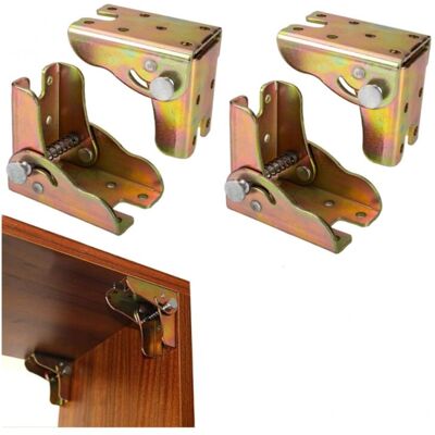OEM 4 Charnières Pliantes, Charnières Pliantes Autobloquantes, Charnières Pliantes À 90 Degrés, Supports De Pieds De Table Pliables, Charnières De Pieds Pliants Pliables Pour Pieds De Table Et De Lit - Publicité OEM 4 Charnières Pliantes, Charnières Pliantes Autobloquantes, Charnières Pliantes À 90 Degrés, Supports De Pieds De Table Pliables, Charnières De Pieds Pliants Pliables Pour Pieds De Table Et De Lit - Publicité