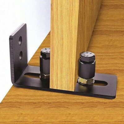 ABYSSE En Acier Au Carbone Réglable Coulissante Guide Sol For Accessoires Quincaillerie De Porte Grange (rouleau Double),t-audace - Publicité ABYSSE En Acier Au Carbone Réglable Coulissante Guide Sol For Accessoires Quincaillerie De Porte Grange (rouleau Double),t-audace - Publicité