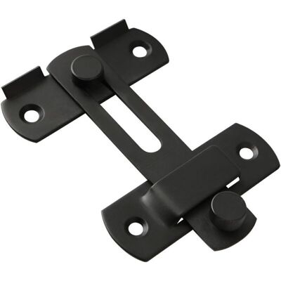 OEM Verrou De Porte Coulissante Avec Vis, Acier Inoxydable Noir Mat, 2 Pièces, Ems9001b-2p-crezuo - Publicité OEM Verrou De Porte Coulissante Avec Vis, Acier Inoxydable Noir Mat, 2 Pièces, Ems9001b-2p-crezuo - Publicité