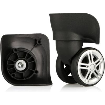 ABYSSE Roulette De Valise, Paire De Roues Pivotantes Pour Bagages Roulettes Pivotantes Pour Valise Repalcement A19 Roues À Double Rangée Muettes - Publicité ABYSSE Roulette De Valise, Paire De Roues Pivotantes Pour Bagages Roulettes Pivotantes Pour Valise Repalcement A19 Roues À Double Rangée Muettes - Publicité