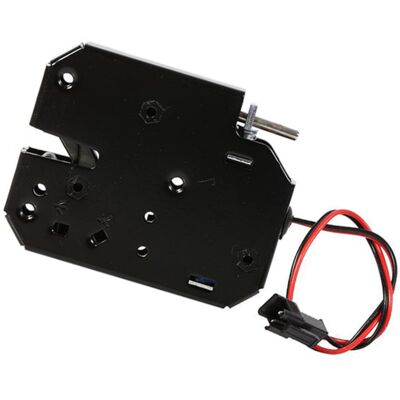 OEM Loquet De Verrouillage Électromagnétique 12 V Cc 2 A Pour Armoire, Tiroir Ou Casier, En Acier Au Carbone Noir - Publicité OEM Loquet De Verrouillage Électromagnétique 12 V Cc 2 A Pour Armoire, Tiroir Ou Casier, En Acier Au Carbone Noir - Publicité