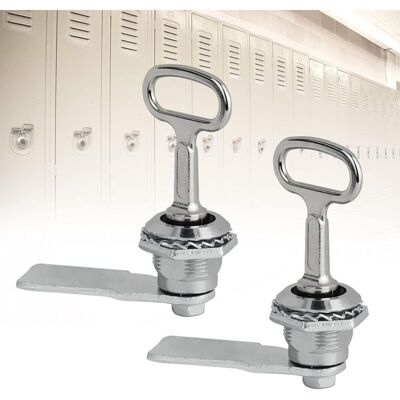 Melissa 2 Pièces Serrure À Came Cylindrique Verrou À Came En Alliage De Zinc Serrure À Came Avec Clé À Douille Triangulaire Serrure De Boîte Aux Lettres Serrure De Tiroir Cabinet Pour Armoires, Portes - Publicité Melissa 2 Pièces Serrure À Came Cylindrique Verrou À Came En Alliage De Zinc Serrure À Came Avec Clé À Douille Triangulaire Serrure De Boîte Aux Lettres Serrure De Tiroir Cabinet Pour Armoires, Portes - Publicité