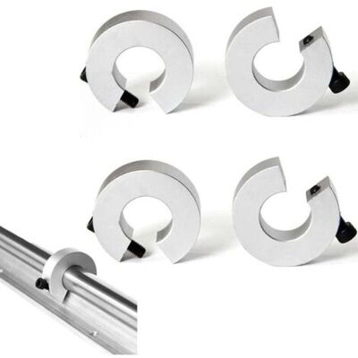 ABYSSE Lot De 4 Butées De Rail Linéaire Sbr Sbr20 - Anneau De Fixation Pour Rail Linéaire Sbr20 - 20 Mm - Pour Rail Linéaire Sbr20 - Pièces Cnc - Outil De Délimitation D'Arbre - Anneau De Fixation En Alliage - Publicité ABYSSE Lot De 4 Butées De Rail Linéaire Sbr Sbr20 - Anneau De Fixation Pour Rail Linéaire Sbr20 - 20 Mm - Pour Rail Linéaire Sbr20 - Pièces Cnc - Outil De Délimitation D'Arbre - Anneau De Fixation En Alliage - Publicité