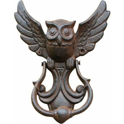 PELTOR Chouette Porte Heurtoir, Heurtoir De Porte En Fonte Vintage Poignée De Porte, Motif Chouette Heurtoir De Porte En Fonte Style Ancien Décoration(brown - 1 Pièce - 17.7x4.5x22.5 Cm) - Publicité PELTOR Chouette Porte Heurtoir, Heurtoir De Porte En Fonte Vintage Poignée De Porte, Motif Chouette Heurtoir De Porte En Fonte Style Ancien Décoration(brown - 1 Pièce - 17.7x4.5x22.5 Cm) - Publicité