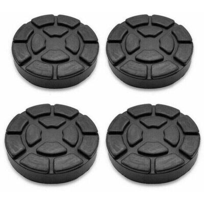 ABYSSE 4x Patins En Caoutchouc Réceptacles En Caoutchouc 120 Mm Pour Plaque De 110 Mm Ponts Élévateurs Outils De Réparation - Publicité ABYSSE 4x Patins En Caoutchouc Réceptacles En Caoutchouc 120 Mm Pour Plaque De 110 Mm Ponts Élévateurs Outils De Réparation - Publicité