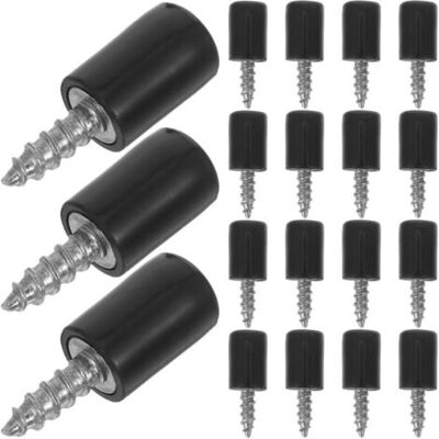 ABYSSE 200 Pièces Lot De Taquets Étagères Avec Manchon Antidérapant Et Vis Autotaraudeuses Pour Supports De Meubles Cuisine Bibliothèque Placard - Publicité ABYSSE 200 Pièces Lot De Taquets Étagères Avec Manchon Antidérapant Et Vis Autotaraudeuses Pour Supports De Meubles Cuisine Bibliothèque Placard - Publicité