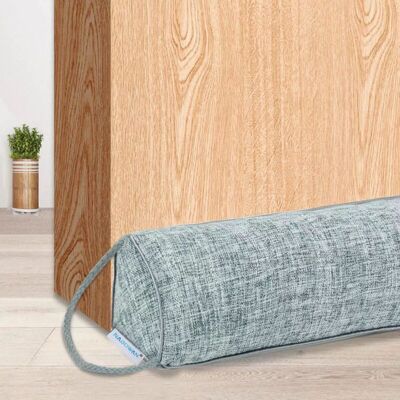 AMXCNOY Boudin De Porte Robuste De 92 Cm, Coupe-vent Et Isolant Pour Portes Et Fenêtres. Publicité AMXCNOY Boudin De Porte Robuste De 92 Cm, Coupe-vent Et Isolant Pour Portes Et Fenêtres. Publicité