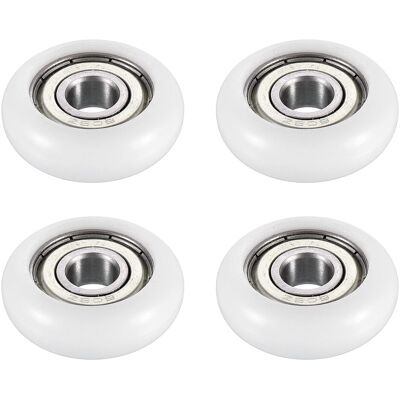 Generic 4 Pièces Roulement À Billes Guide Rouleau Poulie De Renvoi Pour Accessoires De Quincaillerie De Meubles Et Porte Coulissante Fenêtre - Publicité Generic 4 Pièces Roulement À Billes Guide Rouleau Poulie De Renvoi Pour Accessoires De Quincaillerie De Meubles Et Porte Coulissante Fenêtre - Publicité