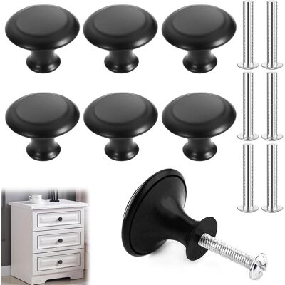 Generic Poignee Placard,6 Pièces Boutons De Porte,27 Mm Poignet De Tiroir,bouton Tiroir,poignee De Meuble Cuisine,ronds,bouton De Porte De Placard Avec Vis - Publicité Generic Poignee Placard,6 Pièces Boutons De Porte,27 Mm Poignet De Tiroir,bouton Tiroir,poignee De Meuble Cuisine,ronds,bouton De Porte De Placard Avec Vis - Publicité