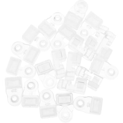 PUNNYB De Fixation Pour Portes Vitrées Avec Vis 35 X 16 Mm 35 - Publicité PUNNYB De Fixation Pour Portes Vitrées Avec Vis 35 X 16 Mm 35 - Publicité