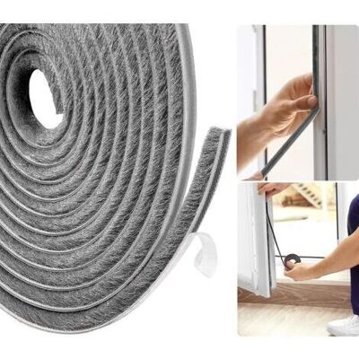 Bunthaus Boudin De Porte Isolant Froid, 10 M (l) X 9 Mm (l) X 5 Mm (t) Idéal Pour L'Isolation Contre Le Froid, Le Bruit & L'Humidité - Gris - Publicité Bunthaus Boudin De Porte Isolant Froid, 10 M (l) X 9 Mm (l) X 5 Mm (t) Idéal Pour L'Isolation Contre Le Froid, Le Bruit & L'Humidité - Gris - Publicité