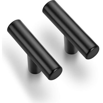 OEM Lot De 10 Poignées De Placard De 5 Cm De Long En Acier Inoxydable Noir Mat Pour Tiroir De Cuisine - Publicité OEM Lot De 10 Poignées De Placard De 5 Cm De Long En Acier Inoxydable Noir Mat Pour Tiroir De Cuisine - Publicité