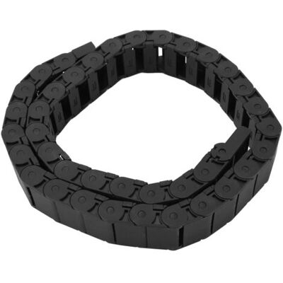 ABYSSE Chaîne Porte-câble En Nylon De 1 Mètre, Accessoire Pour Machine À Graver, 15 Mm X 30 Mm - Publicité ABYSSE Chaîne Porte-câble En Nylon De 1 Mètre, Accessoire Pour Machine À Graver, 15 Mm X 30 Mm - Publicité