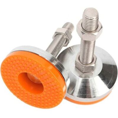 OEM 2pcs Fileté M10 Meubles Heavy Duty Pieds Nivellement Réglables En Acier Niveleurs De Jambes Pour Armoires Et Tables Support De Pied De Vis Machine Base Dia.60mm - Publicité OEM 2pcs Fileté M10 Meubles Heavy Duty Pieds Nivellement Réglables En Acier Niveleurs De Jambes Pour Armoires Et Tables Support De Pied De Vis Machine Base Dia.60mm - Publicité