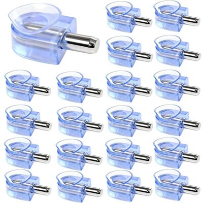 OEM 26 Pièces Support Etagere Support Etagere Verre Avec Ventouse Fixation Étagère Armoire Rangement Pour Meuble Placard Bibliothèque, Tige 5 Mm - Publicité OEM 26 Pièces Support Etagere Support Etagere Verre Avec Ventouse Fixation Étagère Armoire Rangement Pour Meuble Placard Bibliothèque, Tige 5 Mm - Publicité