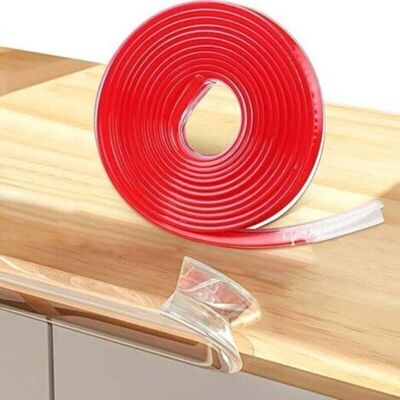 ABYSSE Protege Coin De Table Bebe Transparent, 5m Pré-adhésif Protection Bebe De Table Et Meuble, Protecteur Des Bords Et Angles De Placard Pour La Sécurité De Bébé Et De Famille - Publicité ABYSSE Protege Coin De Table Bebe Transparent, 5m Pré-adhésif Protection Bebe De Table Et Meuble, Protecteur Des Bords Et Angles De Placard Pour La Sécurité De Bébé Et De Famille - Publicité