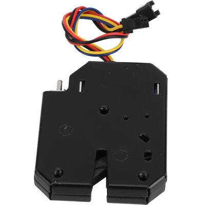 MCKENSA Serrure Électromagnétique 12 V Cc 2 A Pour Armoires, Tiroirs Et Casiers, Acier Noir - Publicité MCKENSA Serrure Électromagnétique 12 V Cc 2 A Pour Armoires, Tiroirs Et Casiers, Acier Noir - Publicité