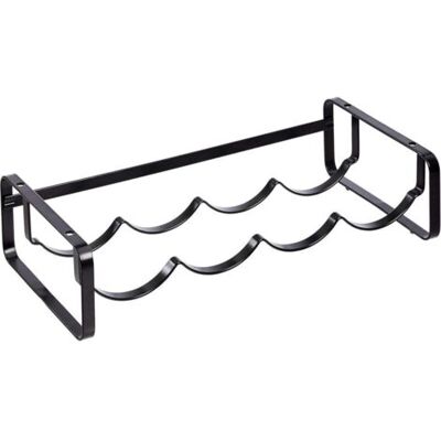 ABYSSE Range-bouteilles Empilable Pour Table, Noir, 9.6p X 41.5l X 20.4h Centimètres - Publicité ABYSSE Range-bouteilles Empilable Pour Table, Noir, 9.6p X 41.5l X 20.4h Centimètres - Publicité