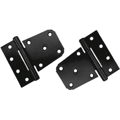 OEM Lot De 2 Piezas Charnière Porte Lourde, Charnières En Acier Au Carbone Noir, Charnières De Porte Plates Pour Abri De Jardin, Grange, Clôture En Bois (vis Incluses) (noir) - Publicité OEM Lot De 2 Piezas Charnière Porte Lourde, Charnières En Acier Au Carbone Noir, Charnières De Porte Plates Pour Abri De Jardin, Grange, Clôture En Bois (vis Incluses) (noir) - Publicité