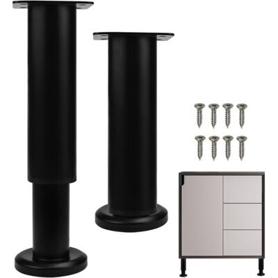 ABYSSE 2 Pcs Pied De Meuble Acier Inoxydable Pied De Meuble Reglable De18-30cm Pieds De Table Acier Pieds De Support Pour Meuble Pieds De Support De Lit Pieds De Lit Réglable Pour Canapé Chaise - Publicité ABYSSE 2 Pcs Pied De Meuble Acier Inoxydable Pied De Meuble Reglable De18-30cm Pieds De Table Acier Pieds De Support Pour Meuble Pieds De Support De Lit Pieds De Lit Réglable Pour Canapé Chaise - Publicité