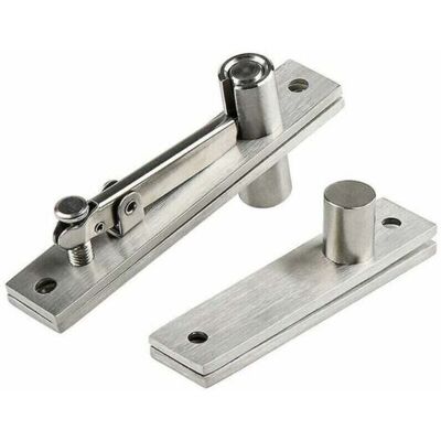 ABYSSE Charnières De Porte Pivotantes En Acier Inoxydable Charnières Pivotantes Robustes Pour Portes En Bois Arbre À 360 Degrés - Publicité ABYSSE Charnières De Porte Pivotantes En Acier Inoxydable Charnières Pivotantes Robustes Pour Portes En Bois Arbre À 360 Degrés - Publicité